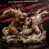 Attack on Titan - Armored vs. Attack Titan | Resin Statue | by Figurama