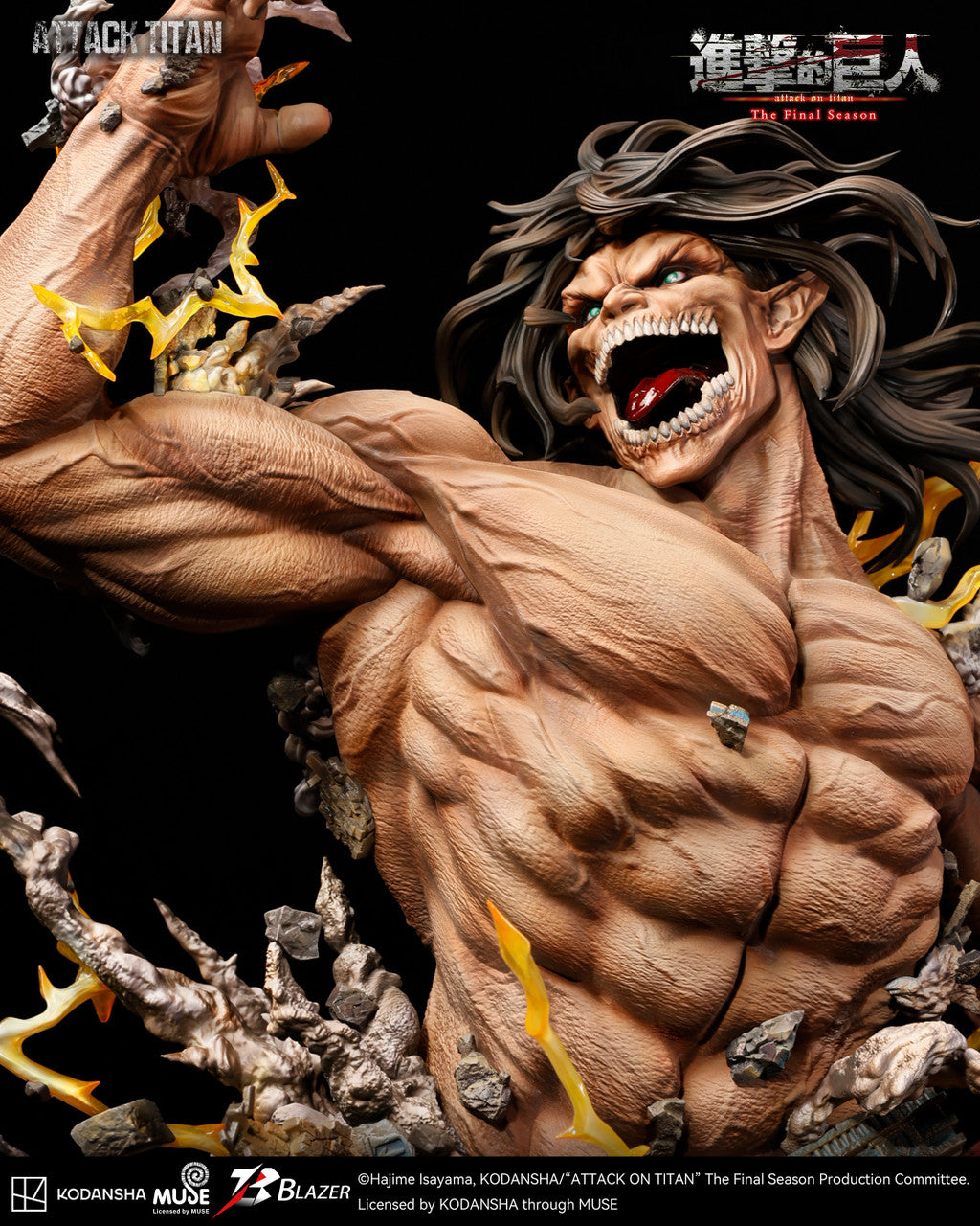 Attack on Titan - Attack on Titan Bust | Resin Statue | by Blazer Studio