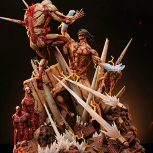 Attack on Titan - Declaration of War | Resin Statue | by ZaoHua Studio