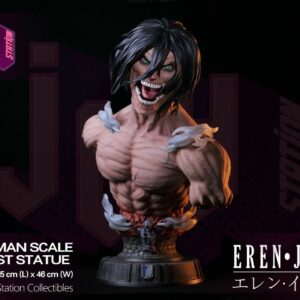 Attack on Titan - Eren Jaeger Titan | 1:1 Resin Bust | von JOY Station