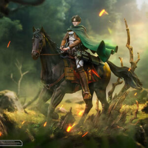 Attack on Titan - Levi Ackerman | 1:4 Resin Statue | by Saoirse Studio