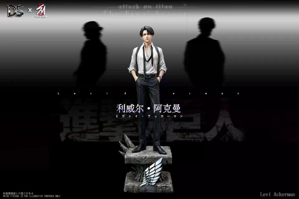 Attack on Titan - Levi Ackerman | Resin Statue | by DS Studio x SUPER HERO Studio