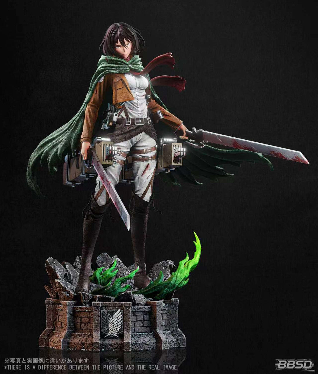 Attack on Titan - Mikasa Ackerman | 1:4 Resin Statue | by BBSD Studio