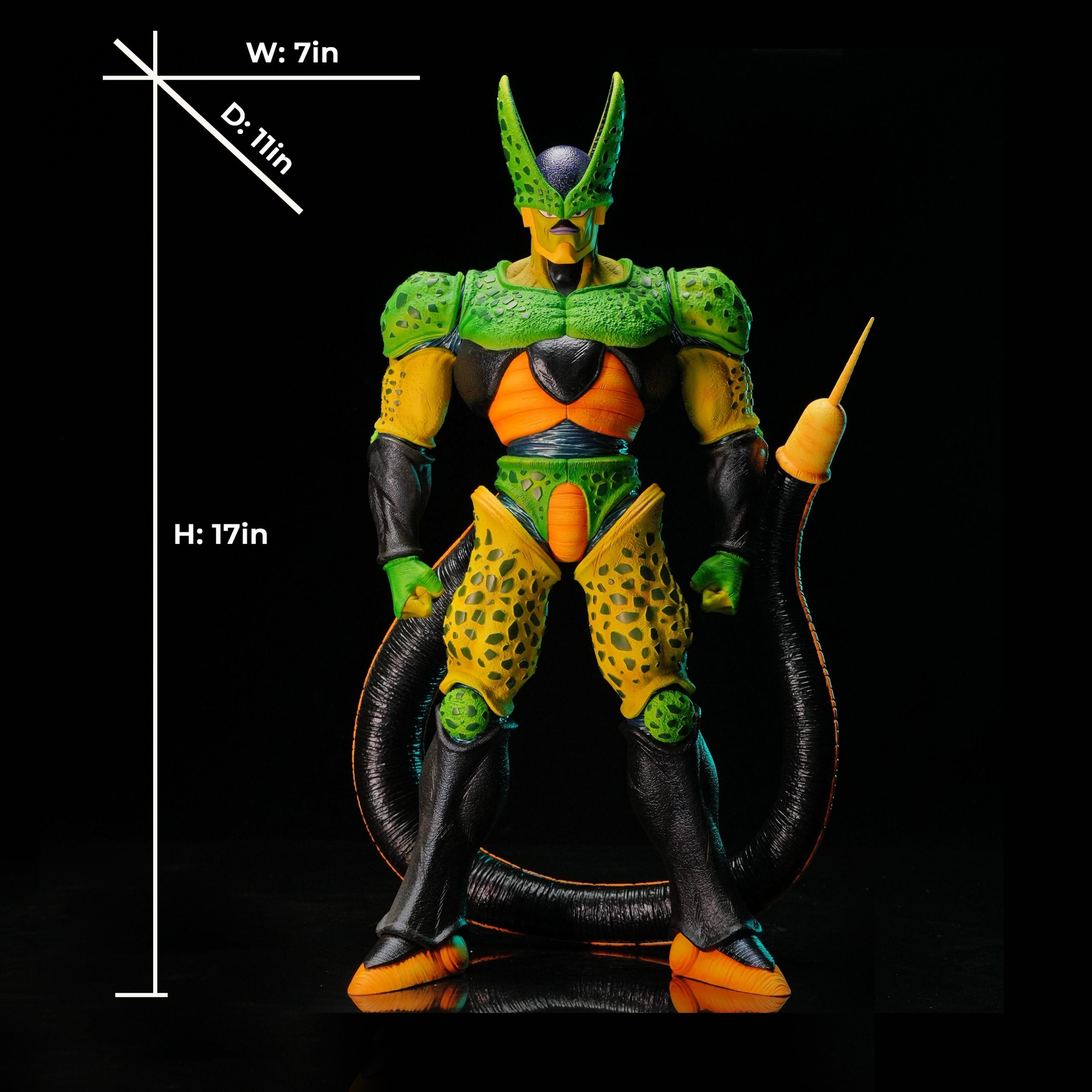 【pre order】 Dragon Ball Cell 2nd Form Resin Statue 42cm 1:6 Scale