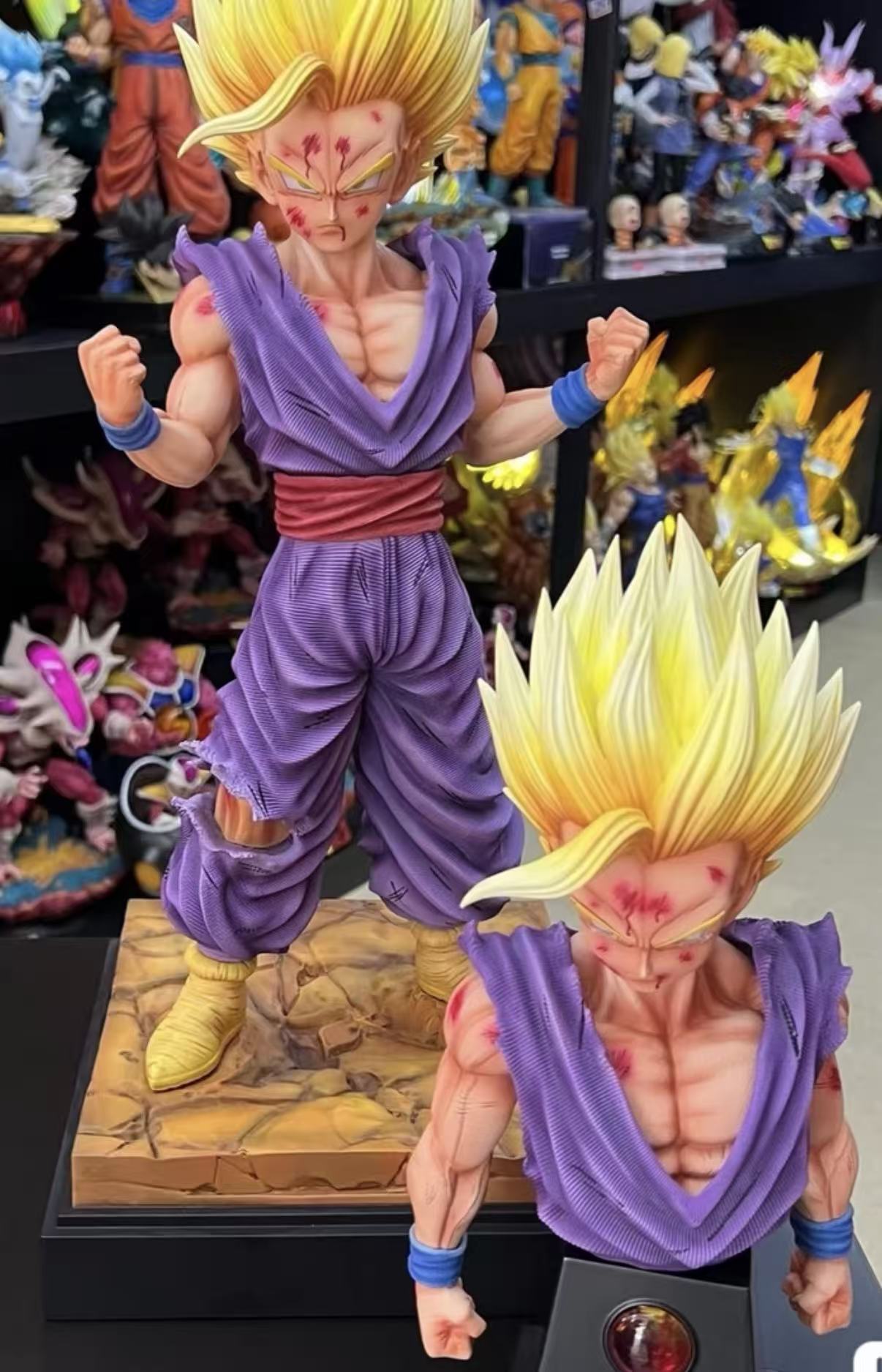 【pre order】DRAGON BALL RESIN SUPER SAIYAN GOHAN STATUE 1/4