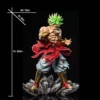 【pre order】Dragon Ball SS4 Broly Rock Base Resin Statue 19.7inch -50cm