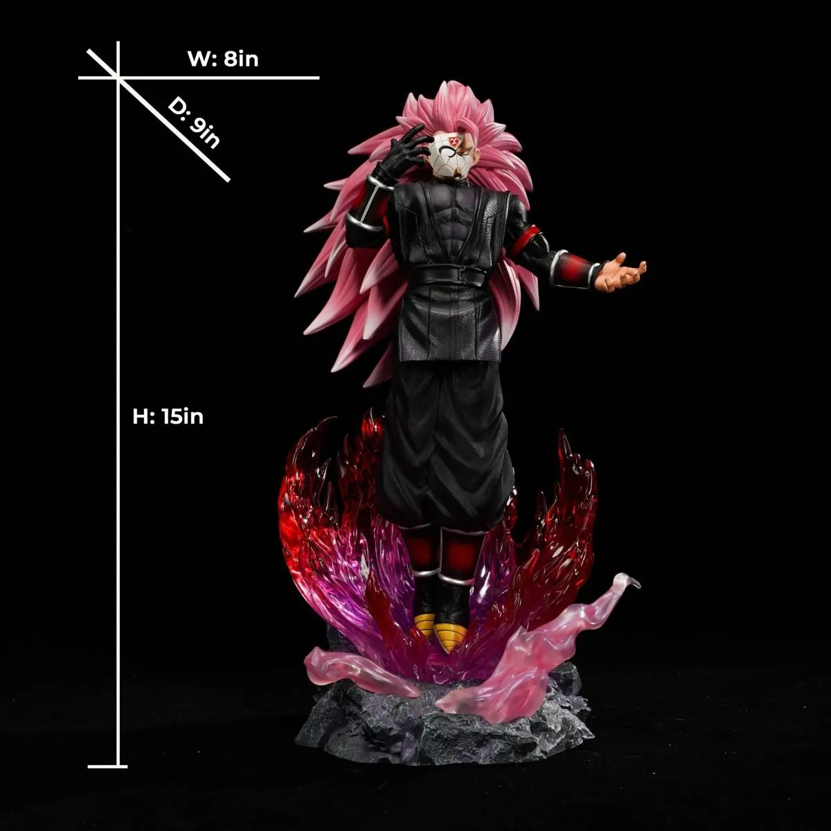 【pre order】Dragon Ball SSJ3 Rose Goku Resin Statue | 38cm | 1/6