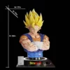 【pre order】 Dragon Ball Vegito Life-Size Resin Bust Statue