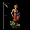 【pre order】Goku SSJ2 Life-Size Statue – Dragon Ball Z 240cm