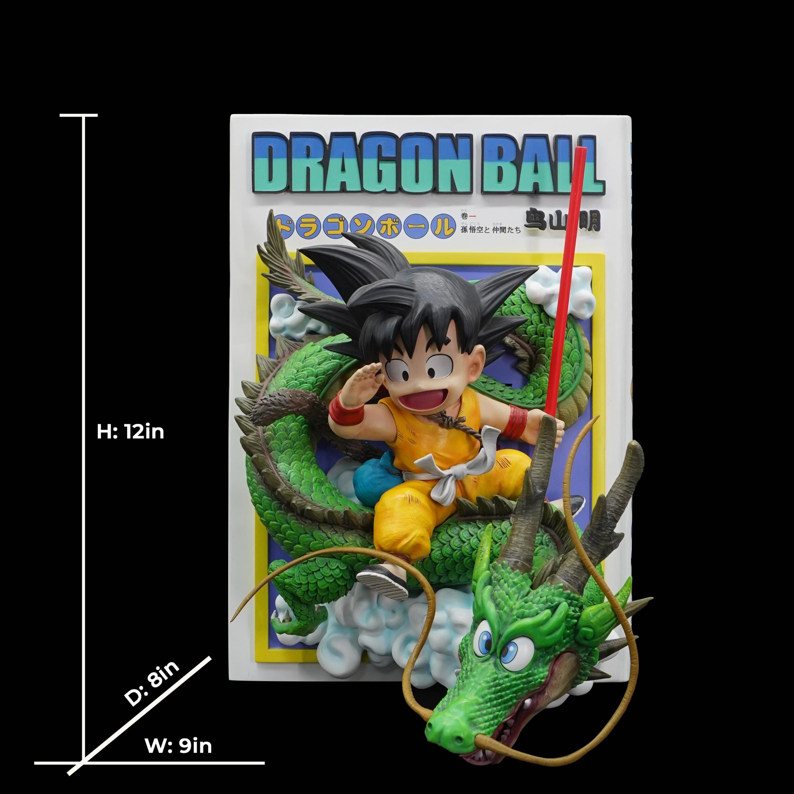【pre order】Kid Goku & Shenron Resin Statue | Dragon Ball 31cm