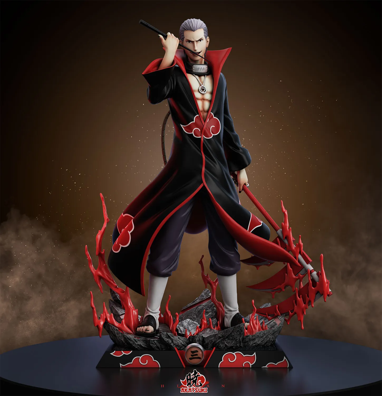 【pre order】Naruto Akatsuki Series Kakuzu Resin Statue 1/6