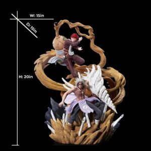 【pre order】Naruto Gaara & Kimimaru Resin Statue 51cm