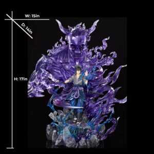 【pre order】Naruto Susanoo Uchiha Sasuke Resin Statue 43cm Anime Figure