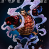 【pre order】 One Piece Luffy Gear 4 Boundman Translucent Resin Statue