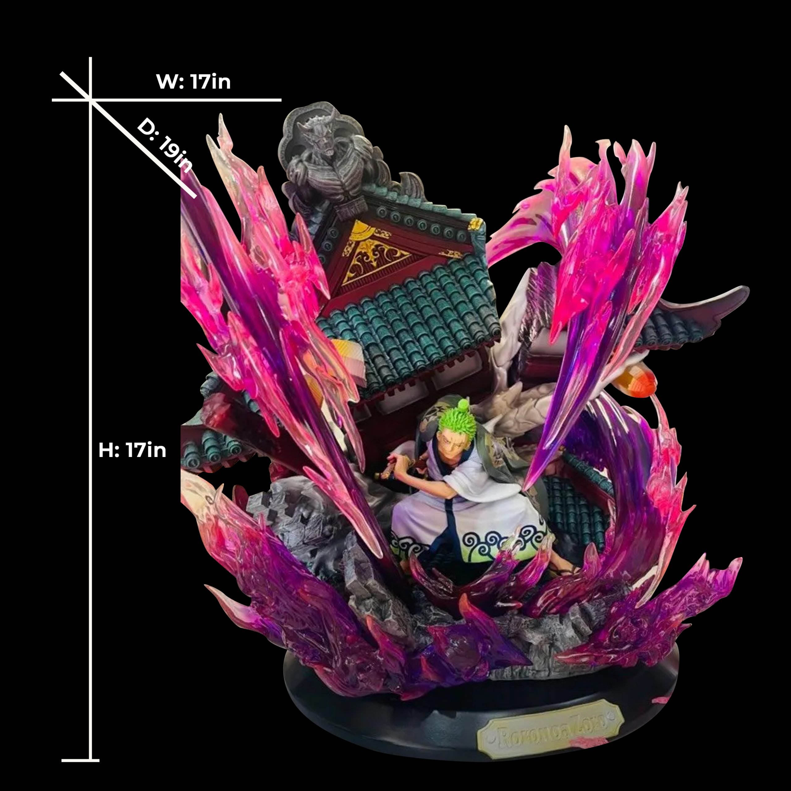 【pre order】One Piece Zoro Resin Statue | 43cm Collectible