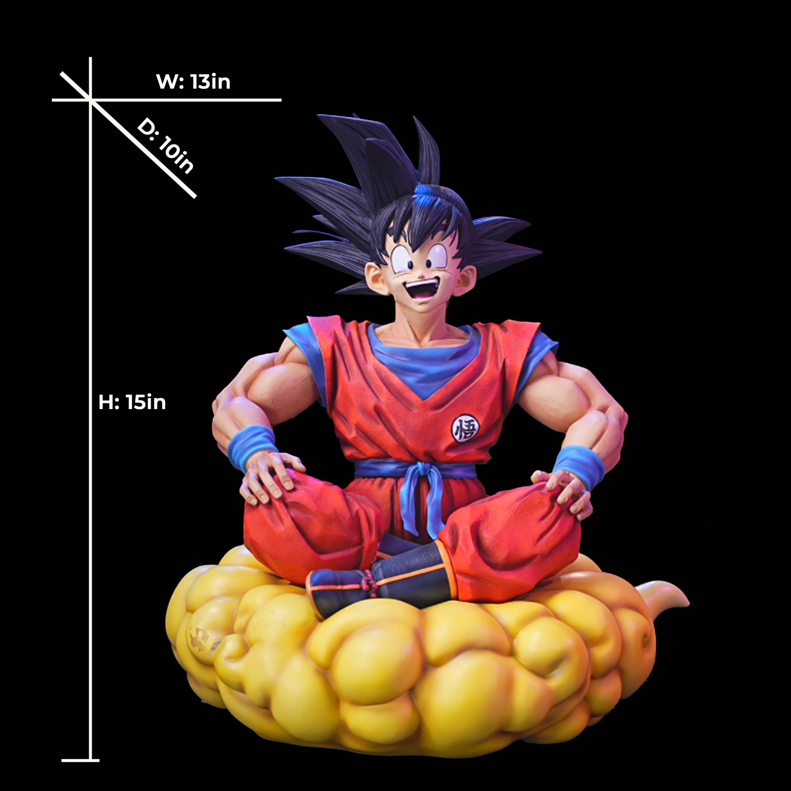 【pre order】Sitting Cloud Son Goku 1/3 Resin Statue – Dragon Ball