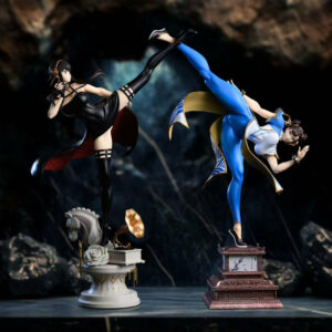Street Fighter/Spy x Family - Chun Li & Yor Forger | 1:4 Resin Statue | by Xpic Studio